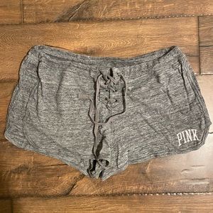 Victoria’s Secret PINK Grey Sleep/Lounge Shorts size L